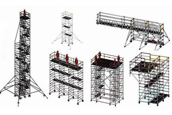 搭建铝合金脚手架时需注意六大安全事项